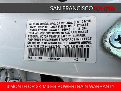 2015 Honda Civic EX-L