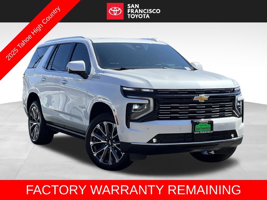 2025 Chevrolet Tahoe High Country