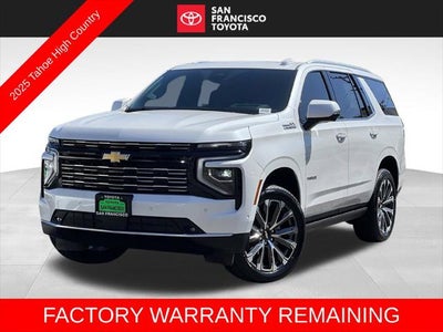 2025 Chevrolet Tahoe High Country