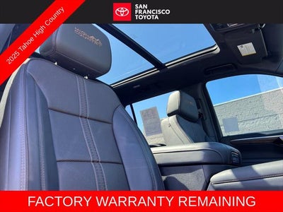 2025 Chevrolet Tahoe High Country