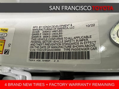 2022 Honda Accord Hybrid Sport