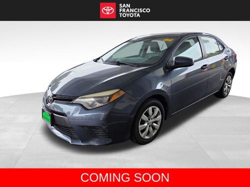 2015 Toyota Corolla LE