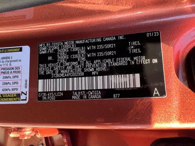 2023 Lexus RX 500h F SPORT Performance
