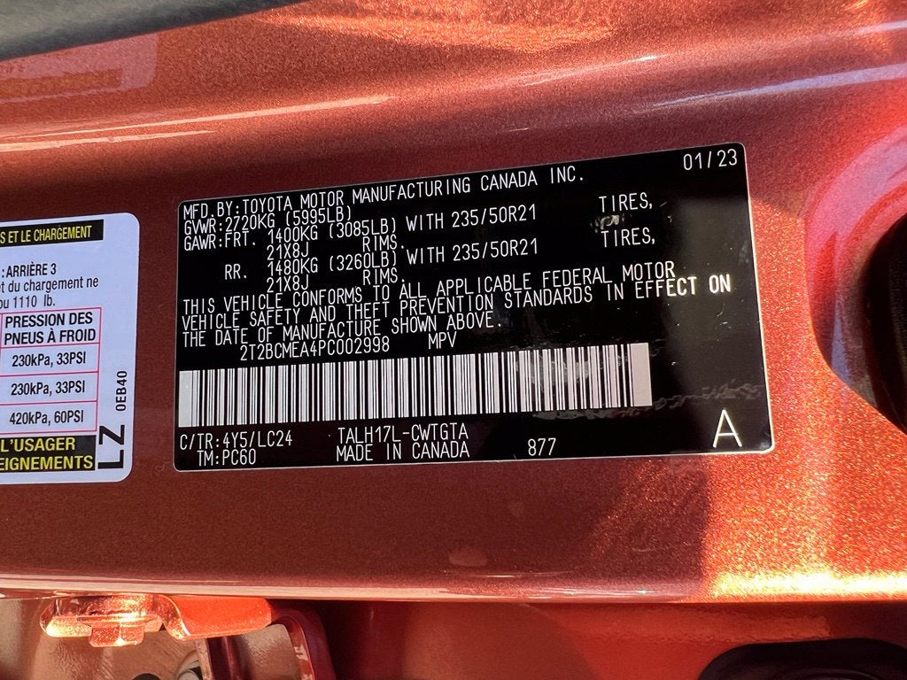 2023 Lexus RX 500h F SPORT Performance