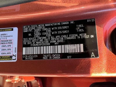 2023 Lexus RX 500h F SPORT Performance