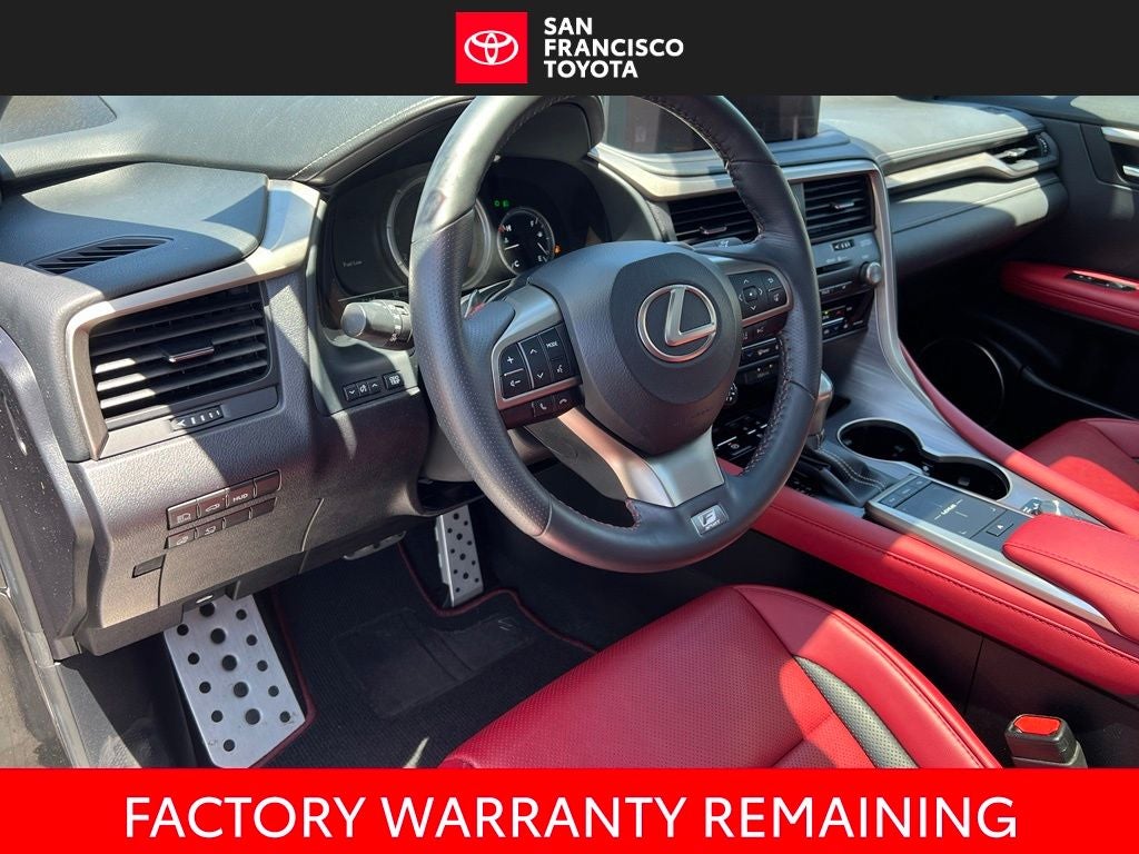 2022 Lexus RX 350 F Sport Handling