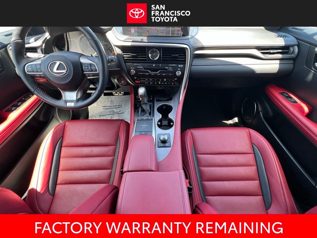 2022 Lexus RX 350 F Sport Handling