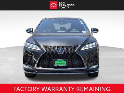 2022 Lexus RX 350 F Sport Handling