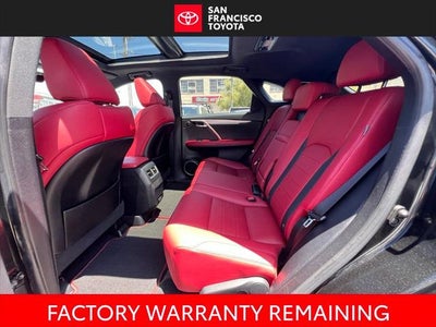 2022 Lexus RX 350 F Sport Handling