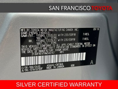 2017 Toyota RAV4 Platinum