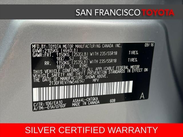 2017 Toyota RAV4 Platinum