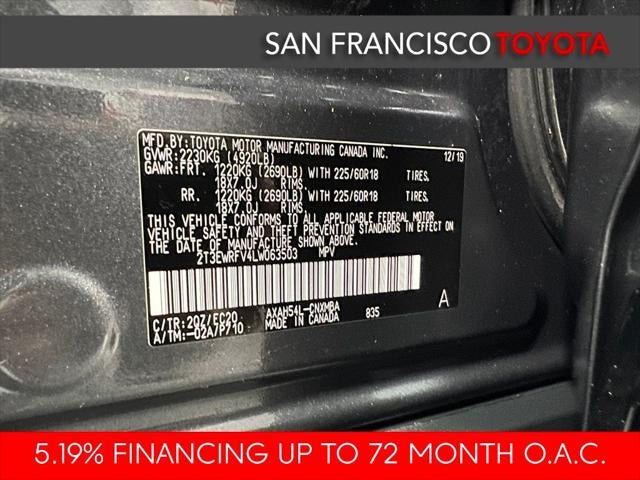 2020 Toyota RAV4 Hybrid XSE