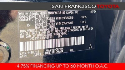 2024 Toyota RAV4 Adventure