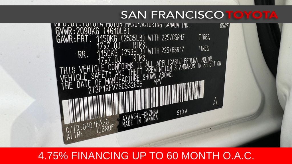 2025 Toyota RAV4 XLE