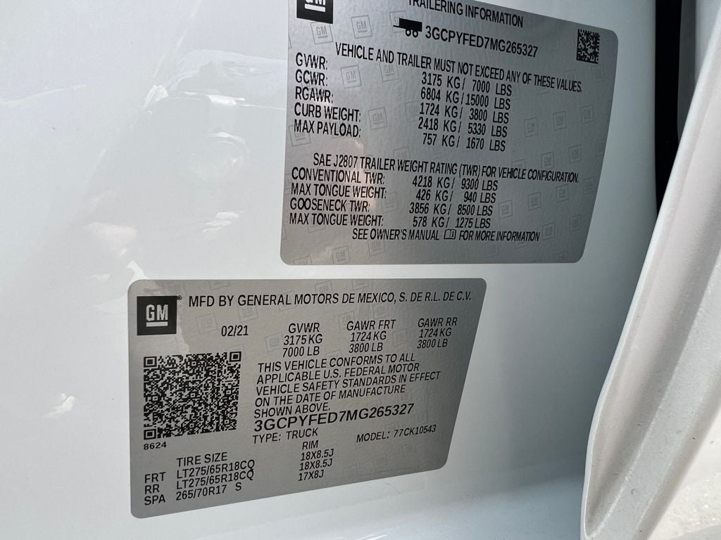 2021 Chevrolet Silverado 1500 LT Trail Boss