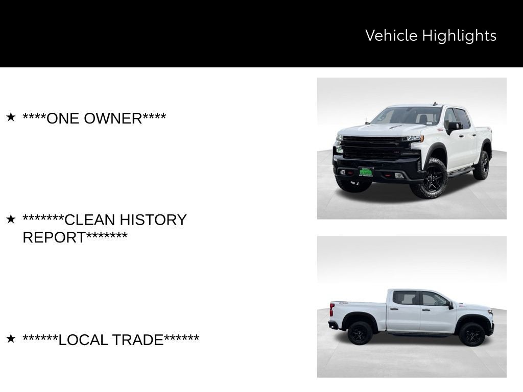 2021 Chevrolet Silverado 1500 LT Trail Boss