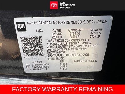 2024 GMC Sierra 1500 AT4
