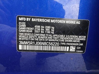 2022 BMW 3 Series 330i