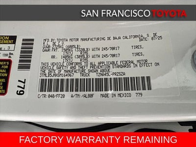 2025 Toyota Tacoma SR5