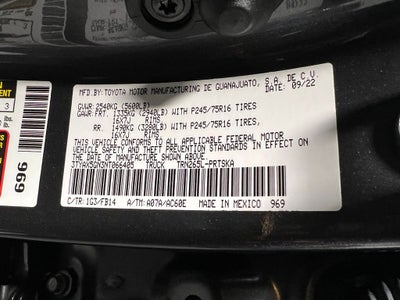 2022 Toyota Tacoma SR