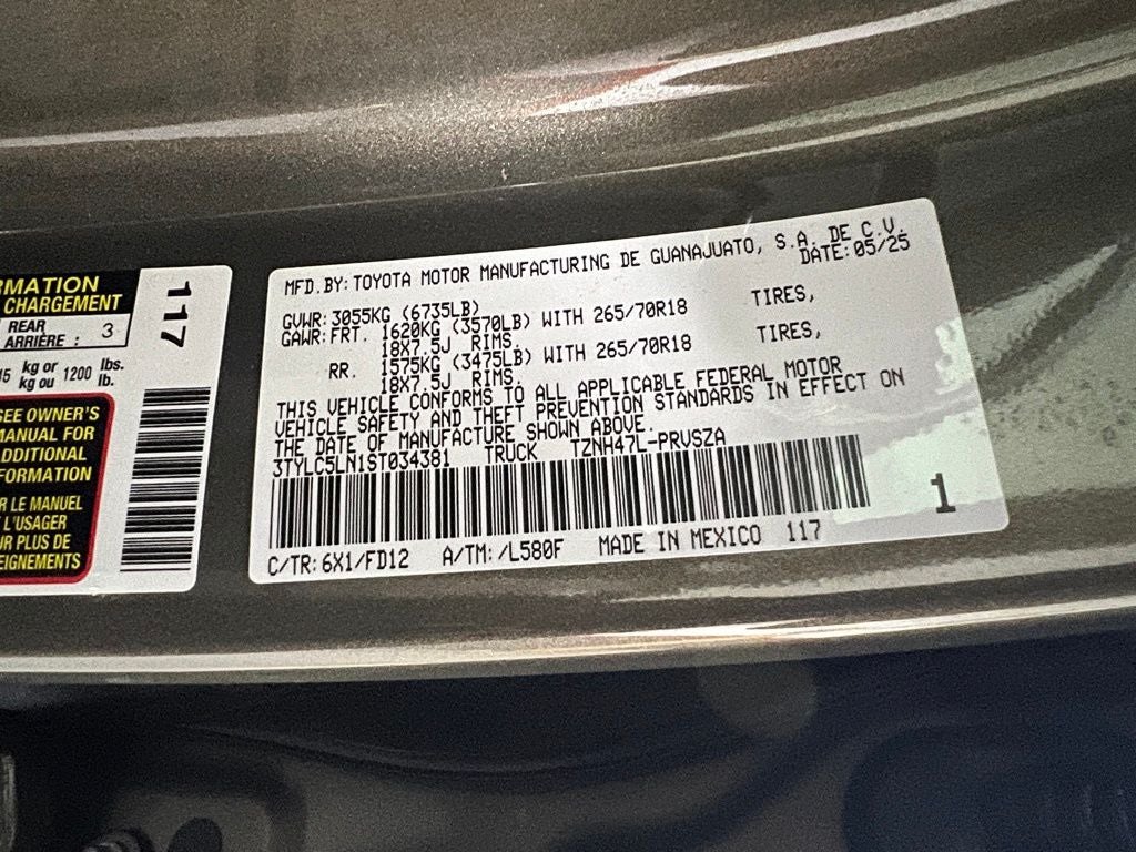 2025 Toyota Tacoma Hybrid TRD Off Road