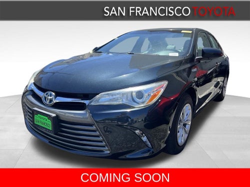 2016 Toyota Camry Hybrid LE