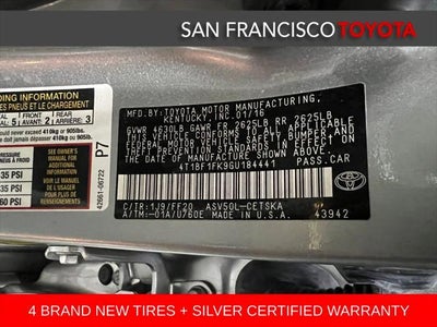 2016 Toyota Camry SE