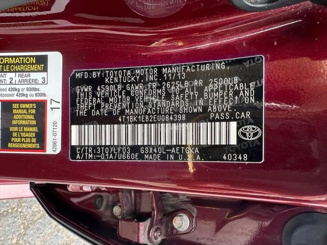2014 Toyota Avalon XLE Premium