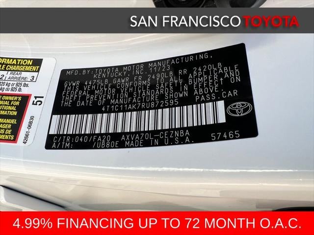 2024 Toyota Camry LE