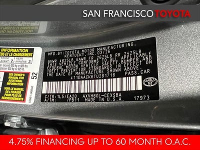 2026 Toyota Camry SE