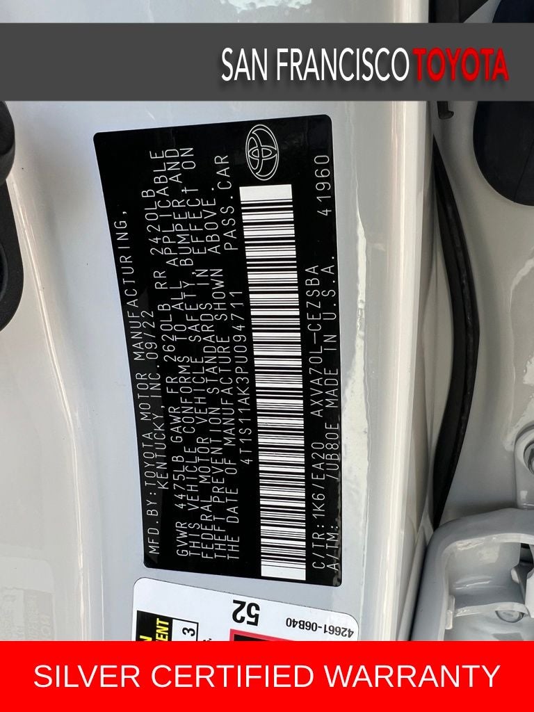 2023 Toyota Camry SE