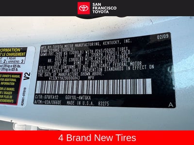 2009 Toyota Venza 4dr Wgn V6 FWD (Natl)