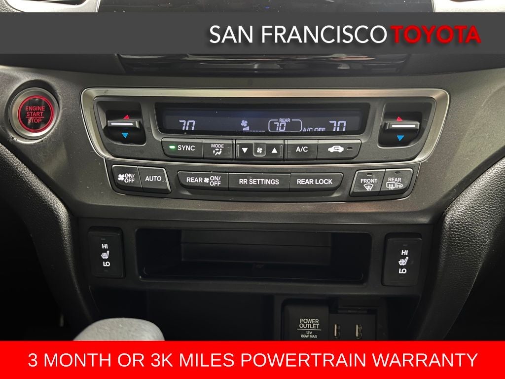 2017 Honda Pilot EX-L w/Honda Sensing