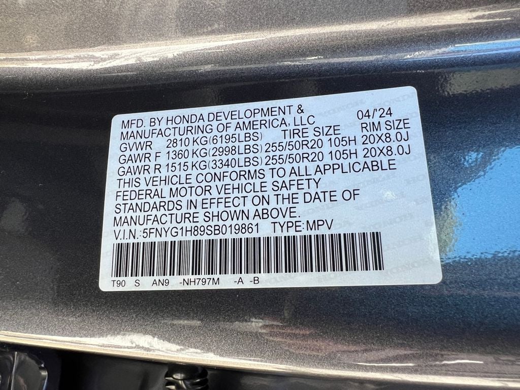 2025 Honda Pilot Elite