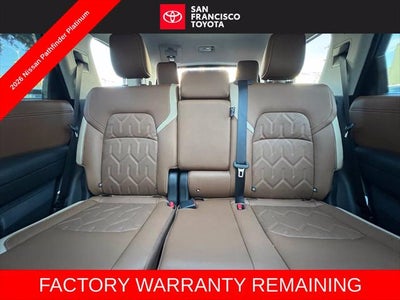 2026 Nissan Pathfinder Platinum