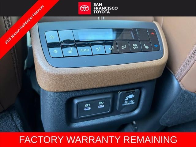2026 Nissan Pathfinder Platinum