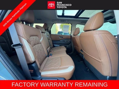 2026 Nissan Pathfinder Platinum