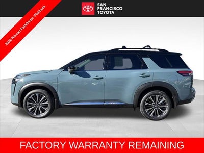 2026 Nissan Pathfinder Platinum