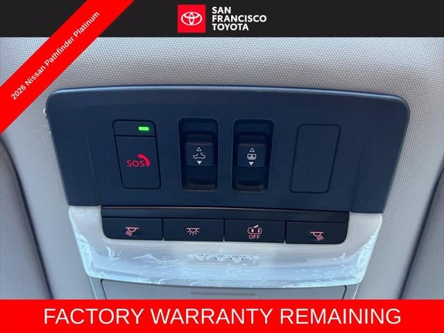 2026 Nissan Pathfinder Platinum