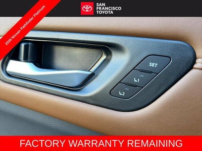 2026 Nissan Pathfinder Platinum