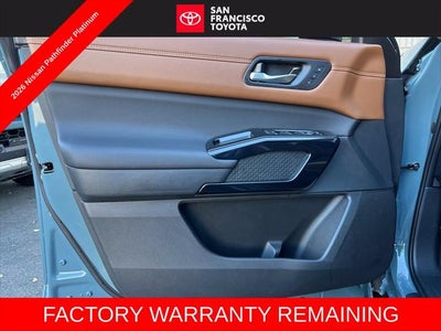 2026 Nissan Pathfinder Platinum