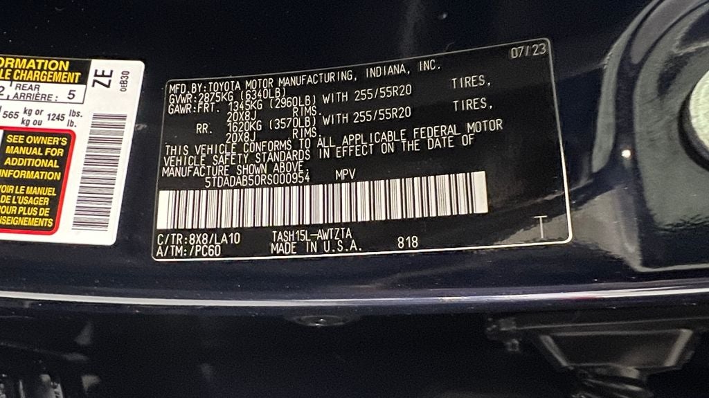 2024 Toyota Grand Highlander Hybrid MAX Platinum