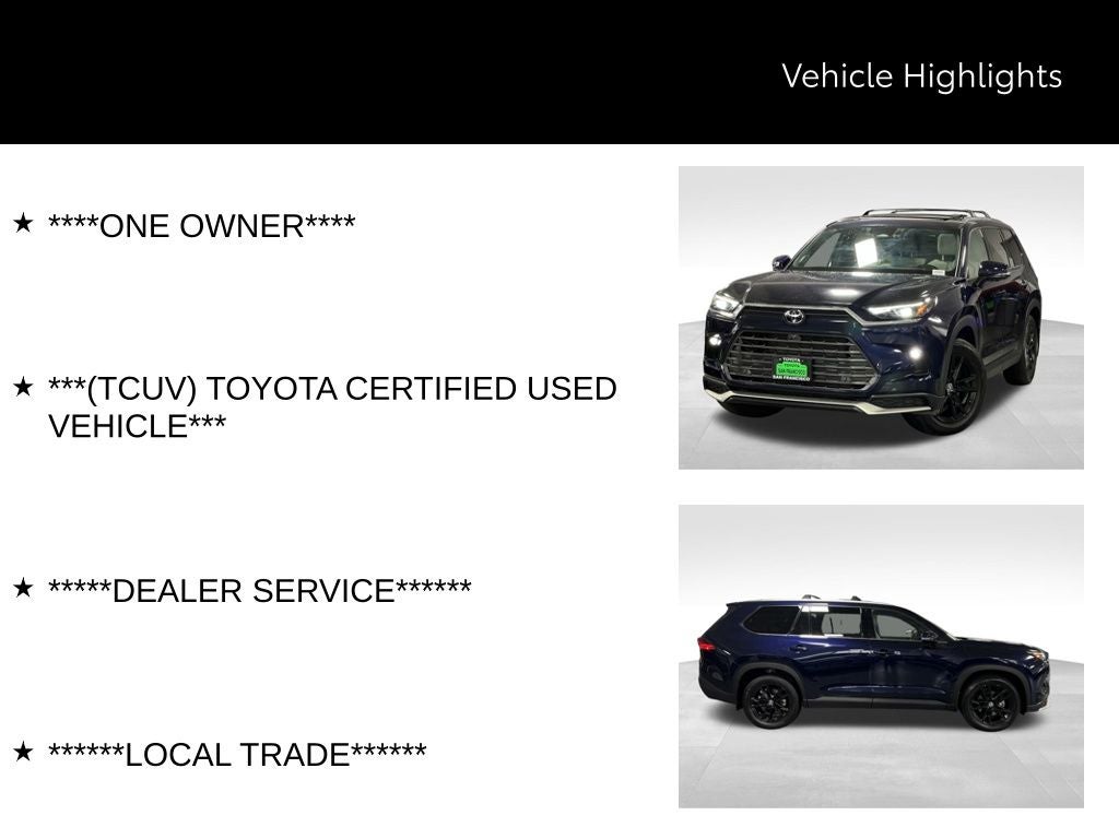 2024 Toyota Grand Highlander Hybrid MAX Platinum