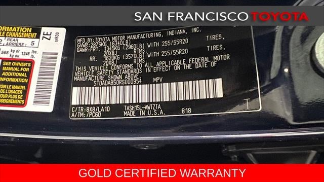 2024 Toyota Grand Highlander Hybrid MAX Platinum