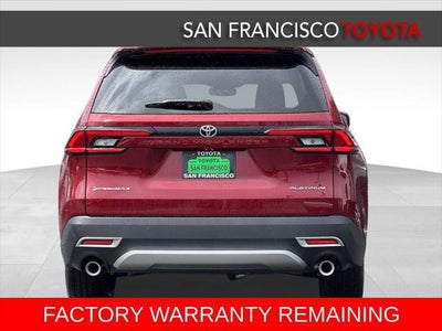 2026 Toyota Grand Highlander Hybrid MAX Platinum