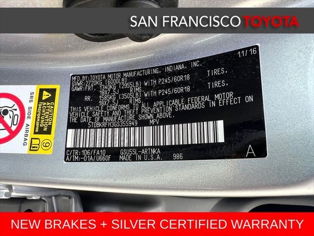 2016 Toyota Highlander LE Plus V6