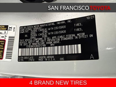 2022 Toyota Highlander Hybrid Platinum