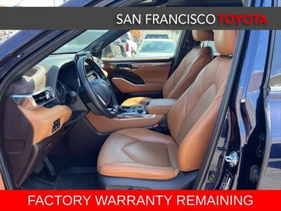 2022 Toyota Highlander Platinum
