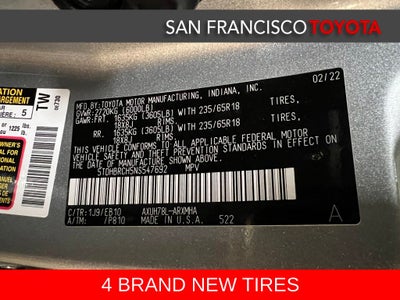 2022 Toyota Highlander Hybrid XLE