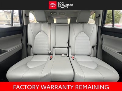 2022 Toyota Highlander XLE